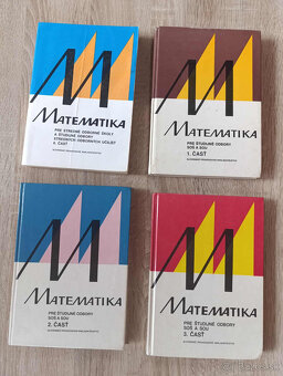 Staré učebnice matematiky, geometrie a fyziky - 9