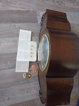 Junghans hodiny starožitný krbové stolní - 9