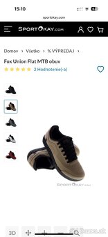 Fox Union flat velkost 44 nove - 9