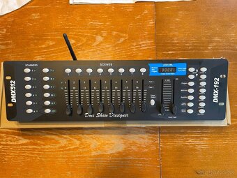 Predám nové baterkové LED PAR 6x18 RGBWAUV WiFi s kejsom - 9