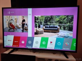 Predám SMART LED TV LG 43UH603V 4K UHD s Wi-Fi - 9