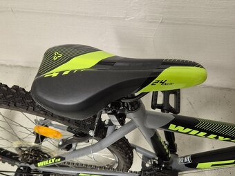 Detský bicykel CTM WILLY 2.0 MATNÁ ŠEDÁ/ŽLTÁ - 9