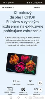Tablet Honor Pad 8 - 12" - 9