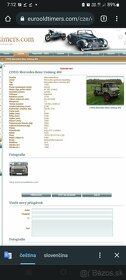 Predám mercedes Unimog 404 Cabrio- vojenský special - 9