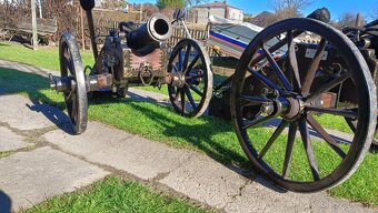 VELKÉ delo, kováčske Predám veľký kanón ktoré vystreľuje - 9