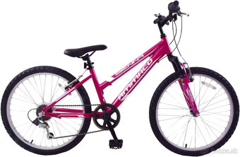 bicykel Ammaco Sienna 24″ so sedačkou pre bábiky, ako nový - 9