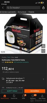 Predam Multicooker Tefal RK8121 biely - 9