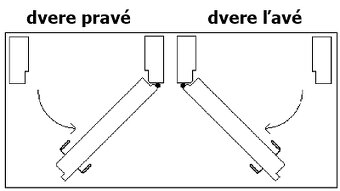 Interiérové dvere ľavé 80x200cm - 9
