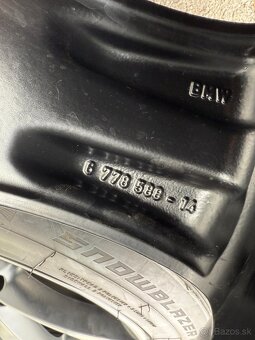 ORIGINAL BMW X5/X6 5x120 R20 DISKY DVOJROZMER ZIMA - 9