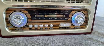 Retro rádio SAL bluetooth USB SD card... - 9
