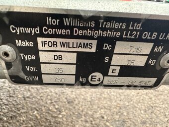 IFOR WILLIAMS na prepravu oviec VIN 935 - 9