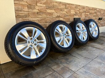 ZIMNÁ SADA SKODA 5x112 R18 + ZIMNÉ PNEU 235/55 R18 - 9
