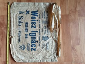 Stará reklamná nákupná taška Weisz Ignácz - 9