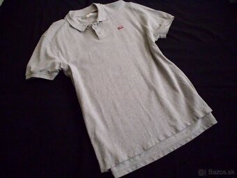 Levis pánske sivé polo tričko L-XL - 9