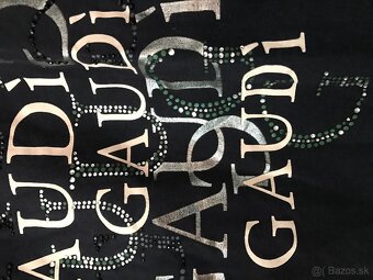 GAUDI originál black damske tricko S/M - 9