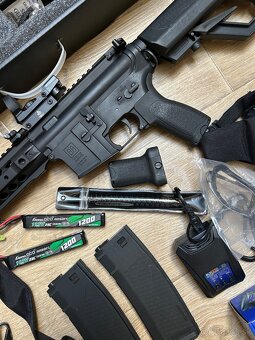 Specna arms M4 celokov - Nová, prislušenstvo - 9
