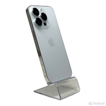 Apple iPhone 14 Pro 128 GB Silver - 100 % Batéria + Záruka - 9