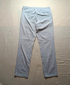 Hugo Boss béžové plátené nohavice chino pants W34 L32 - 9