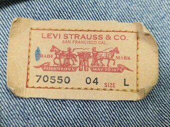 Pánská džínová bunda Levi's Trucker L džíska 1189 - 9