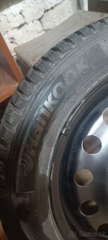 Predaj  4x zimne pneumatiky na plechovych diskoch - 9