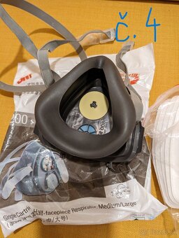 3M RESPIRATOR POLOMASKA , CELOTVAROVA MASKA - 9