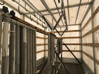 Nákladný príves UNIKOL s plachtou, nosnosť 2420 kg - 9