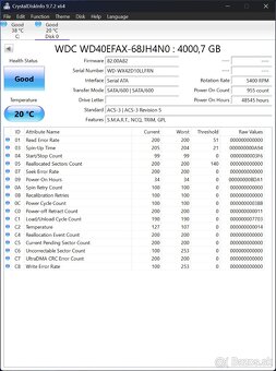 Predám pevne disky Seagate a Wester Digital - 9
