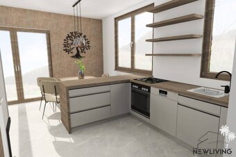 NEW LIVING - novostavba 3i byt, 2x parking a pozemok, Záhrad - 9
