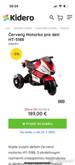 Elektrické autíčko ( motorka ) - 9
