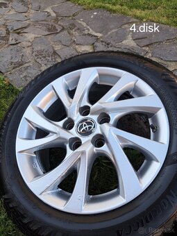 Predám disky Toyota R16 – 5x114,3 + TPMS - 9