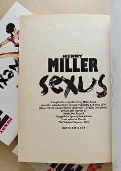 HENRY MILLER:1-3 KOMPLET - SEXUS, PLEXUS, NEXUS - 9