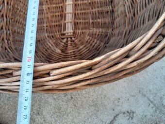 Predám veľké prútené koše - 9