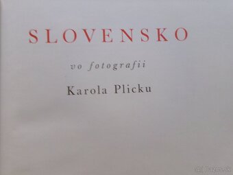 Plicka Karol - Slovensko vo fotografii - bez obálky. - 9