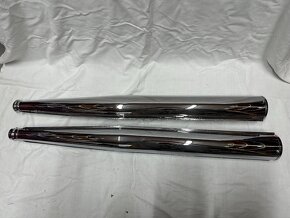 Predám VÝFUKY JAWA 350/634 638 93cm bez prelis 95cm s prelis - 9