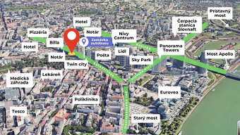 Prenájom prízemného obchodného priestoru 138 m² vo výbornej  - 9