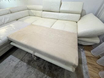 Kozena sedacia suprava tvar L - 9