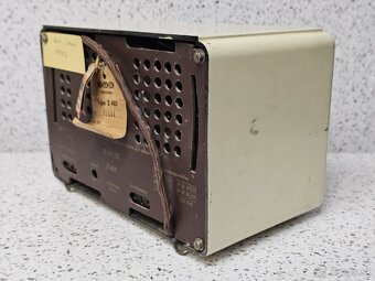 TE-KA-DE Z483 》Starožitné elektronkové radio 》bakelit Tekade - 9