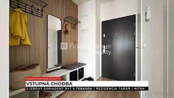 Prenájom - zariadený 2 izbový byt, Rezidencia Tabáň, Nitra - 9