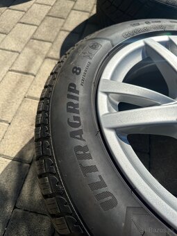 BMW - 4ks hlinikové disky 16” + pneumatiky - 9