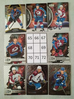 Hokejové kartičky Colorado mix 2 - 9