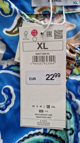 Damska bluzka XL - eco aware, znacka Reserved, nova_modra - 9