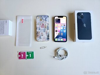 APPLE IPHONE 13 mini 128GB BLUE ,BATERKA 100% - 9