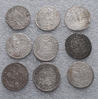 Mince Leopold I. Habsburgsky 1658 – 1705 - 9