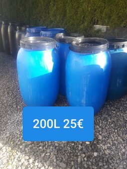 Predám plastove sudy - 9