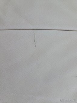 Biela kozena sedacia suprava roztahovacia - 9