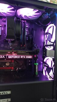 Herný výkonný PC-Ryzen 5+RTX 2080-8GB OC+32 GB RAM+NVMe+ARGB - 9