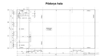 Prenájom NOVOSTAVBA – Prevádzková / skladová hala PD - 9