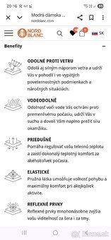 NORDBLANC BANG dámska bunda veľkosť 40 - 9
