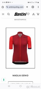 Damsky cyklisticky dres Santini M - 9