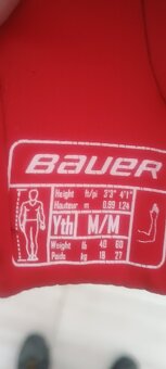 Detská Hokejová výstroj Bauer veľkosť M - 9
